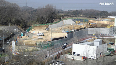 東京都町田市の樹木葬：土地改良の工事