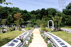 東京都町田市の樹木葬：いずみ浄苑内